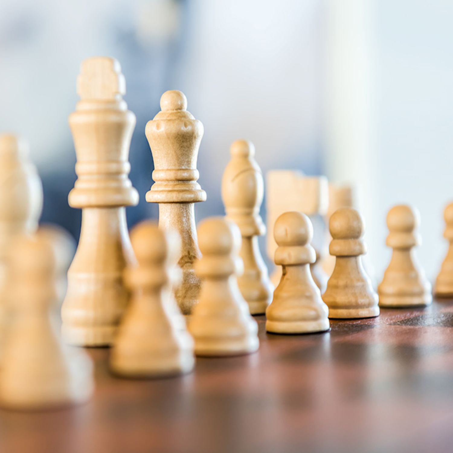 Schachbrett - auf den richtigen Zug kommt es an